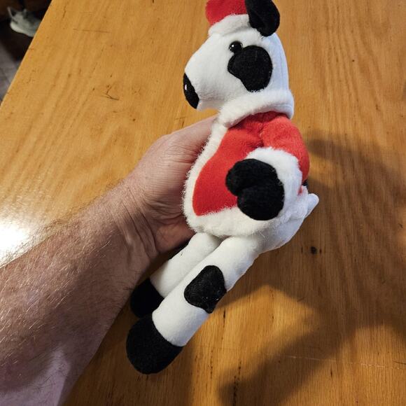 Chick-fil-A Christmas Cow Plush Stuffed Animal Santa Suit Holiday Toy Promo - Picture 3 of 10